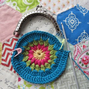 small crochet purse tute 4